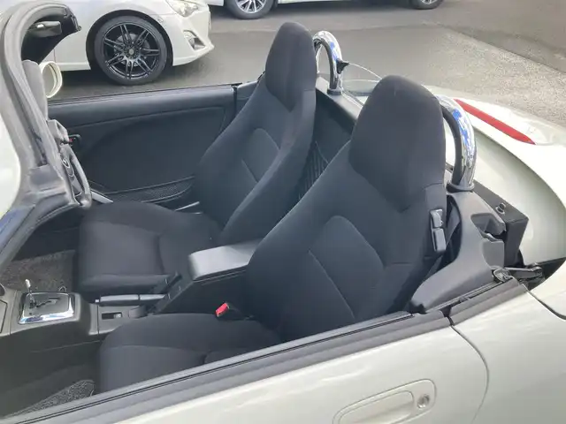 ダイハツ コペン アクティブトップ 静岡県 2010(平22)年 7.5万km ホワイトパールマイカ 社外6.1インチナビ(MDV-L300)/　AM FM CD DVD USB SD AUX ワンセグ/マニュアルエアコン/ハロゲンヘッドライト/フロントフォグランプ/リモコンキー/純正フロアマット/保証書/アクティブトップ(電動開閉ルーフ)/社外15インチアルミホイール/ターボ