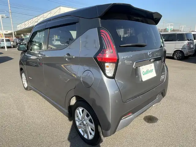 日産 デイズ HWS X プロパイロットED 岡山県 2021(令3)年 1.6万km チタニウムグレーメタリック 登録時走行距離15728km/純正9インチナビ/フルセグTV(AM/FM/CD/DVD/Bluetooth)/アラウンドビューモニター/ETC/プロパイロット/・インテリジェントクルーズコントロール/・車線逸脱防止システム/衝突被害軽減ブレーキ/横滑り防止装置/アイドリングストップ/電子パーキング/オートブレーキホールド/オートライト/USB端子/１４インチ純正AW/純正フロアマット/プッシュスタート/スマートキー