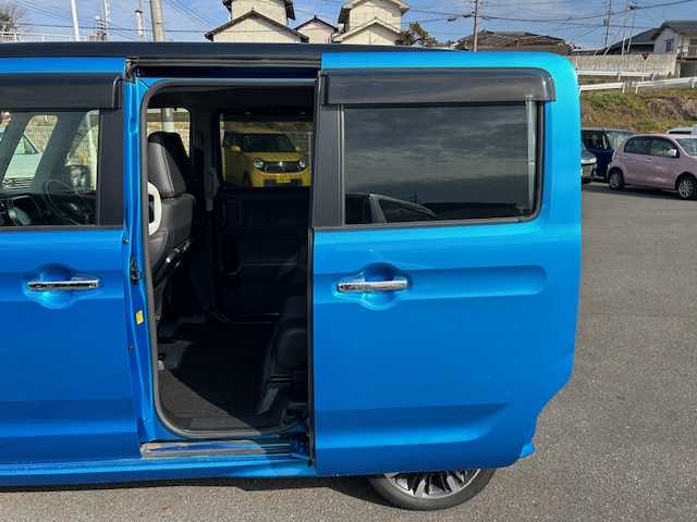スズキ スペーシア カスタム HYBRID XS 大阪府 2018(平30)年 3.9万km ブリスクブルーメタリック/ブラック2トーンルーフ (株)IDOMが運営する【じしゃロン堺店】の自社ローン専用車両になります。/こちらは現金またはオートローンご利用時の価格です。自社ローンご希望の方は別途その旨お申付け下さい