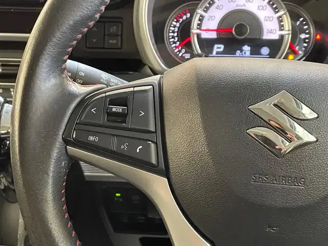 スズキ スペーシア カスタム HYBRID XS 岩手県 2018(平30)年 2.7万km ピュアホワイトP ４WD/ワンオーナー/全方位モニター/ヘッドアップディスプレイ/両側パワースライドドア/シートヒーター/スズキセーフティサポート/デュアルセンサーブレーキサポート/車線逸脱警報/リヤパーキングセンサー/先行車発進お知らせ/進入禁止標識表示機能/オートハイビーム/LEDヘッドライト/横滑り防止装置/スリムサーキュレーター/ロールサンシェード/シートバックテーブル/純正ナビ（Bluetooth CD DVD SD フルセグ USB）/純正１５インチアルミホイール