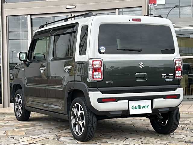 スズキ ハスラー Jスタイル Ⅱ 鹿児島県 2023(令5)年 2万km クールカーキパールメタリック/ソフトベージュメタリック 純正ナビ/・CD/DVD/・FM/AM/・Bluetooth/・USB/・iPod/・Smartphone Link/主要装備/・全方位カメラ/・追従機能付クルコン/・運転席＋助手席シートヒーター/・ＥＴＣ/・コーナーセンサー/・アイドリングストップ/・横滑り防止装置/・衝突被害軽減システム/・レーンキープアシスト/・ＬＥＤヘッドライト
