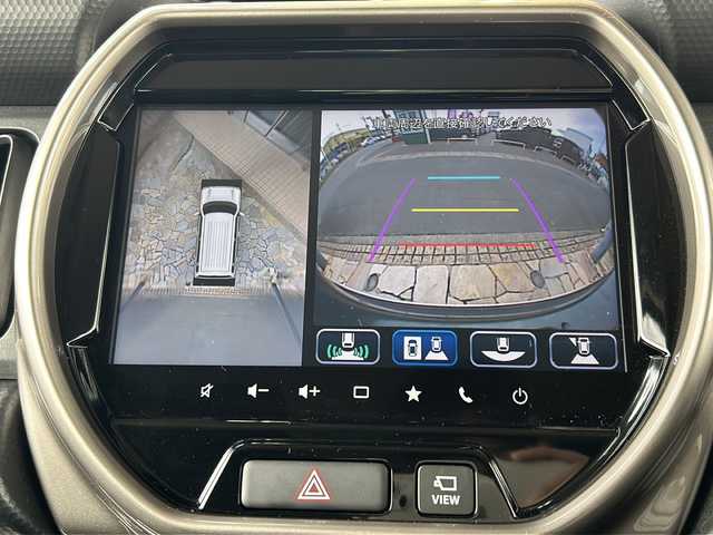 スズキ ハスラー Jスタイル Ⅱ 鹿児島県 2023(令5)年 2万km クールカーキパールメタリック/ソフトベージュメタリック 純正ナビ/・CD/DVD/・FM/AM/・Bluetooth/・USB/・iPod/・Smartphone Link/主要装備/・全方位カメラ/・追従機能付クルコン/・運転席＋助手席シートヒーター/・ＥＴＣ/・コーナーセンサー/・アイドリングストップ/・横滑り防止装置/・衝突被害軽減システム/・レーンキープアシスト/・ＬＥＤヘッドライト