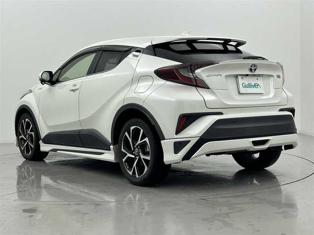 トヨタ Ｃ－ＨＲ G 熊本県 2019(令1)年 6.7万km ホワイトパールクリスタルシャイン 純正ナビ/バックカメラ/ビルトインETC/モデリスタエアロ/トヨタセーフティセンス/・プリクラッシュセーフティ/・レーダークルーズコントロール/・レーンキープアシスト/・オートマチックハイビーム/電動パーキングブレーキ/ブレーキホールド/ブラインドスポットモニター/LEDヘッドライト/ハーフレザーシート/シートヒーター/スペアキー