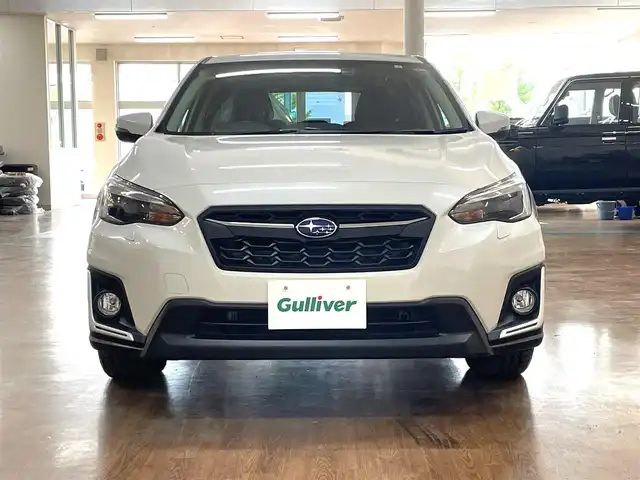 スバル インプレッサ ＸＶ 2．0i－L アイサイト 道央・札幌 2018(平30)年 1.6万km クリスタルホワイトP 4WD/純正8インチSDナビ/フルセグTV/CD/DVD/Bluetooth/MS/SD/バックカメラ/衝突軽減ブレーキ/レーンキープアシスト/横滑り防止/アイドリングストップ/レーダークルーズコントロール/パドルシフト/ステアリングリモコン/ヘッドライトレベライザー/LEDヘッドライト/フォグランプ（前/後）/ブラインドスポットモニター/電動パーキングブレーキ/オートライト/ミラーヒーター/プッシュスタート/スマートキー×2/ETC2.0/保証書/取扱説明書