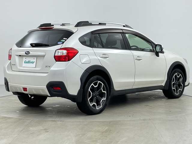 スバル インプレッサ ＸＶ 2．0i－L アイサイト 道央・札幌 2013(平25)年 8.4万km サテンホワイトパール ・ワンオーナー/・4WD/・社外ナビ&TV&CD&DVD&BT/・バックカメラ/・アイサイトVer2/・クルーズコントロール/・運転席パワーシート/・ETC/・HIDヘッドライト/・オートライト/・社外AW付スタッドレス積込