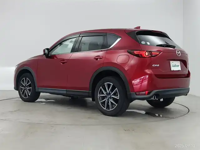 マツダ ＣＸ－５ XD Lパッケージ 愛知県 2017(平29)年 5.1万km ソウルレッドクリスタルM 8インチマツダコネクトナビ/　　・Bluetooth対応/バックカメラ/サイドカメラ（左側）/ヘッドアップディスプレイ/ビルトインETC/ドライブレコーダー/革巻きステアリング/ステアリングリモコン/ステアリングヒーター/本革シート/パワーシート（前席）/シートヒーター（全席）/パワーバックドア/スマートシティブレーキシステム/ダイナミックスタビリティコントロールシステム/レーダークルーズコントロール/アダプティブLEDヘッドライト/レーンキープアシスト/ブラインドスポットモニター/フォグランプ/純正19インチアルミホイール