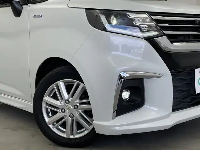 スズキ ソリオ HV MZ 新潟県 2021(令3)年 6万km ピュアホワイトP 純正メモリナビ/（BT/FM/AM/フルセグTV/DVD)/全周囲カメラ/衝突軽減ブレーキ/レーダークルーズコントロール/ステアリングスイッチ/シートヒーター/両側パワースライド/ヘッドアップディスプレイ/純正15インチアルミホイール/純正フロアマット/純正オートヘッドライト/電格ミラー/サンシェード/ETC