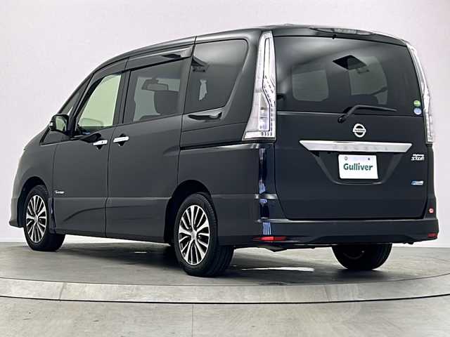 日産 セレナ HWS S HV Vセレ +SeftyⅡ 大阪府 2016(平28)年 6.2万km ダイヤモンドブラック 純正８インチAW/・TV/CD/DVD/SD/ブルートゥース/アラウンドビューモニター/純正フリップダウンモニター/両側パワースライドドア/純正HIDヘッドライト/純正１６インチAW/クルーズコントロール/エマージェンシーブレーキ/ETC/スマートキー