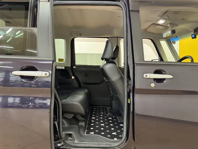 ダイハツ タント カスタム RS トップED SA Ⅲ 群馬県 2017(平29)年 5万km ナイトシャドーパープルクリスタルM スマートアシスト/社外7インチナビ/・ワンセグＴＶ/・DVD/CD/SD/・FM/AM/バックカメラ/ETC/ドライブレコーダー/両側パワースライドドア/ブラックハーフレザーシート/運転席シートヒーター/ステアリングスイッチ/アイドリングストップ/スマートキー/プッシュスタート/LEDヘッドライト/フォグランプ/オートライト/オートマチックハイビーム/純正15インチAW/純正フロアマット/純正ドアバイザー/電動格納ウィンカーミラー/横滑り防止機能