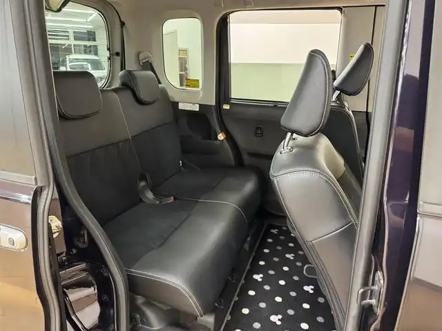 ダイハツ タント カスタム RS トップED SA Ⅲ 群馬県 2017(平29)年 5万km ナイトシャドーパープルクリスタルM スマートアシスト/社外7インチナビ/・ワンセグＴＶ/・DVD/CD/SD/・FM/AM/バックカメラ/ETC/ドライブレコーダー/両側パワースライドドア/ブラックハーフレザーシート/運転席シートヒーター/ステアリングスイッチ/アイドリングストップ/スマートキー/プッシュスタート/LEDヘッドライト/フォグランプ/オートライト/オートマチックハイビーム/純正15インチAW/純正フロアマット/純正ドアバイザー/電動格納ウィンカーミラー/横滑り防止機能