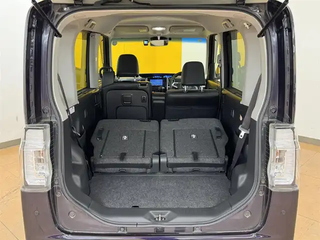 ダイハツ タント カスタム RS トップED SA Ⅲ 群馬県 2017(平29)年 5万km ナイトシャドーパープルクリスタルM スマートアシスト/社外7インチナビ/・ワンセグＴＶ/・DVD/CD/SD/・FM/AM/バックカメラ/ETC/ドライブレコーダー/両側パワースライドドア/ブラックハーフレザーシート/運転席シートヒーター/ステアリングスイッチ/アイドリングストップ/スマートキー/プッシュスタート/LEDヘッドライト/フォグランプ/オートライト/オートマチックハイビーム/純正15インチAW/純正フロアマット/純正ドアバイザー/電動格納ウィンカーミラー/横滑り防止機能