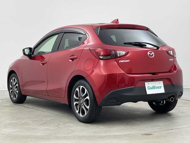 マツダ デミオ XD ツーリング 新潟県 2016(平28)年 5万km ソウルレッドプレミアムメタリック マツダコネクトナビ/　フルセグTV/Bluetooth/CD/DVD/衝突被害軽減ブレーキ/クルーズコントロール/前席シートヒーター/前後ドライブレコーダー/バックモニター/ビルトインETC/LEDヘッドライト/アイドリングストップ/横滑り防止装置/パドルシフト/レザーステアリング/ステアリングスイッチ/オートライト/純正16インチアルミホイール/スマートキー/純正フロアマット