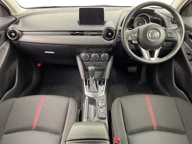 マツダ デミオ XD ツーリング 新潟県 2016(平28)年 5万km ソウルレッドプレミアムメタリック マツダコネクトナビ/　フルセグTV/Bluetooth/CD/DVD/衝突被害軽減ブレーキ/クルーズコントロール/前席シートヒーター/前後ドライブレコーダー/バックモニター/ビルトインETC/LEDヘッドライト/アイドリングストップ/横滑り防止装置/パドルシフト/レザーステアリング/ステアリングスイッチ/オートライト/純正16インチアルミホイール/スマートキー/純正フロアマット