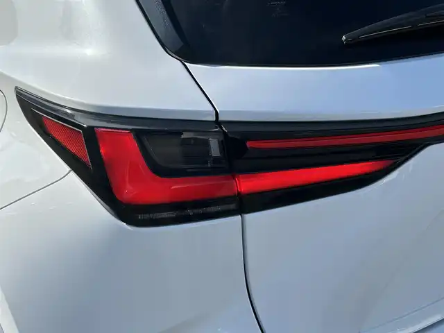 レクサス ＮＸ 350h Fスポーツ 山形県 2023(令5)年 1.3万km ホワイトノーヴァガラスフレーク 4WD/レクサスセーフティシステム＋/・衝突軽減ブレーキ/・ブラインドスポットモニター/・レーントレーシングアシスト/・パーキングサポートブレーキ/レーダークルーズコントロール/サンルーフ/デジタルインナーミラー/純正14インチナビ/・Bluetooth/フルセグTV/USB/Carplay/パノラマミックビューモニター/置くだけ充電/ビルドインETC/赤レザーシート/前席シートヒーター/エアシート/パワーバックドア/前席パワーシート/運転席メモリーシート/三眼LEDヘッドライト/ヘッドアップディスプレイ