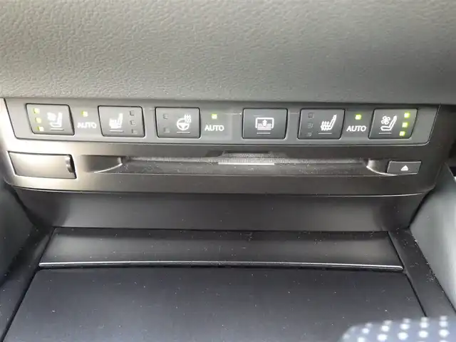レクサス ＥＳ 300h Fスポーツ 千葉県 2020(令2)年 5.5万km グラファイトブラックガラスフレーク Lexus Safety System+/・プリクラッシュセーフティ/・レーンディパーチャーアラート/・オートハイビーム/・レーダークルーズコントロール/・ブラインドスポットモニター/ヘッドアップディスプレイ/ムーンルーフ/パワートランクリッド/ブラックレザーシート/前席パワーシート/エアシート/シートヒーター/純正SDナビ/地デジTV/【DVD/CD再生機能　Bluetooth接続】/パノラミックビューモニター/リバース連動ドアミラー（左/右）/革巻きステアリング/ステアリングスイッチ/パドルシフト/ETC（2.0）/LEDヘッドライト/フォグライト/ウインカーミラー/クリアランスソナー/純正19インチアルミホイル/サイド/カーテンエアバッグ/スマートキー