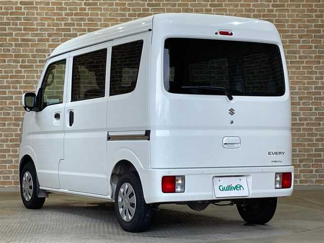 スズキ エブリイ JOIN 岩手県 2023(令5)年 0.8万km スペリアホワイト パートタイム４WD/スズキセーフティサポート/デュアルカメラブレーキサポート/車線逸脱警報/誤発進抑制機能/先行者発進お知らせ機能/標識認識機能/ハイビームアシスト/リヤパーキングセンサー/横滑り防止装置/アイドリングストップ/オートライト/HIDヘッドライト/純正オプションKENWOODナビ/（CD/DVD/USB/Bluetooth/フルセグ）/12インチスチールホイール