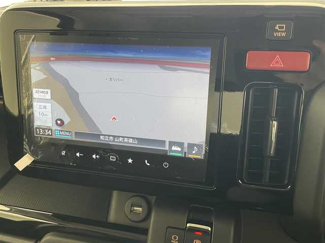 スズキ スペーシア カスタム HYBRID XS ターボ 愛知県 2023(令5)年 1.6万km ブルーイッシュブラックパール3 純９型ナビ　フルセグＴＶ　Ｂｌｕｅｔｏｏｔｈ　全方位カメラ　両側電動スライドドア　レーダークルコン　シートヒーター　デュアルブレーキサポート　ＨＵＤ　黒ハーフレザー　ＬＥＤヘッドライト　ＥＴＣ　禁煙車