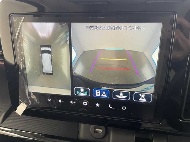 スズキ スペーシア カスタム HYBRID XS ターボ 愛知県 2023(令5)年 1.6万km ブルーイッシュブラックパール3 純９型ナビ　フルセグＴＶ　Ｂｌｕｅｔｏｏｔｈ　全方位カメラ　両側電動スライドドア　レーダークルコン　シートヒーター　デュアルブレーキサポート　ＨＵＤ　黒ハーフレザー　ＬＥＤヘッドライト　ＥＴＣ　禁煙車