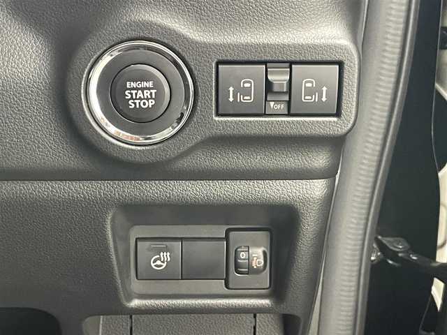 スズキ スペーシア カスタム HYBRID XS ターボ 愛知県 2023(令5)年 1.6万km ブルーイッシュブラックパール3 純９型ナビ　フルセグＴＶ　Ｂｌｕｅｔｏｏｔｈ　全方位カメラ　両側電動スライドドア　レーダークルコン　シートヒーター　デュアルブレーキサポート　ＨＵＤ　黒ハーフレザー　ＬＥＤヘッドライト　ＥＴＣ　禁煙車