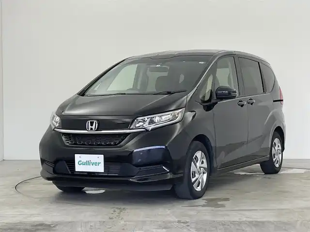 ホンダ フリード ハイブリット G 群馬県 2022(令4)年 5.8万km クリスタルブラックパール 純正９インチナビ　バックカメラ　両側パワースライドドア　アダプティブクルーズコントロール　ＬＥＤ　シートヒーター　純正１５インチＡＷ　ステアリングリモコン　スマートキー　ＥＴＣ　ドラレコ　禁煙車