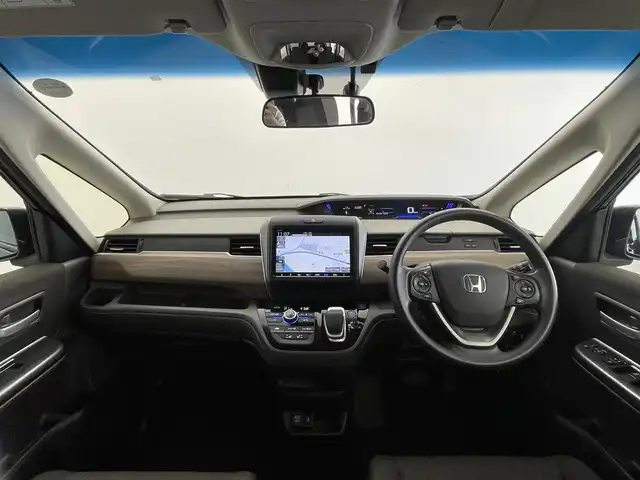 ホンダ フリード ハイブリット G 群馬県 2022(令4)年 5.8万km クリスタルブラックパール 純正９インチナビ　バックカメラ　両側パワースライドドア　アダプティブクルーズコントロール　ＬＥＤ　シートヒーター　純正１５インチＡＷ　ステアリングリモコン　スマートキー　ＥＴＣ　ドラレコ　禁煙車