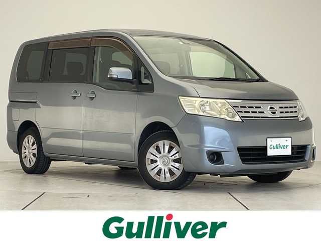 日産 セレナ 20S Vセレクション 愛知県 2010(平22)年 9.7万km ライトブルー 純正ナビ/フリップダウンモニター/バックカメラ/オートライト/ドライブレコーダー/ＥＴＣ/スマートキー
