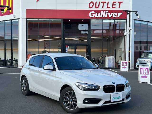 ＢＭＷ １１８ｉ 宮城県 2015(平27)年 10.7万km 白 登録時走行距離106566km/クリアランスソナー/ETC/アイドリングストップ/フォグランプ/ダブルミラー
