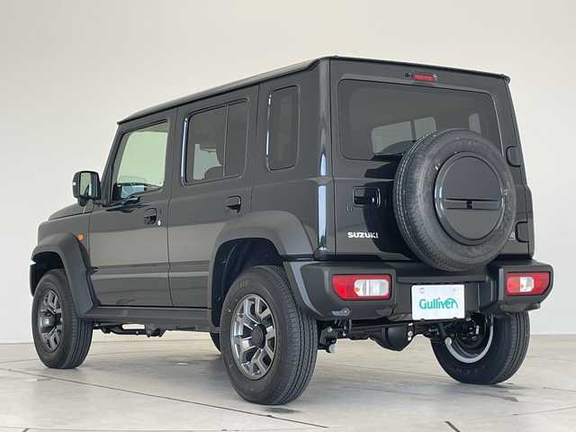 スズキ ジムニー ノマド FC 愛知県 2025(令7)年 0.1千km 黒 登録済未使用車/スズキセーフティサポート/レーダークルーズコントロール/シートヒーター/コーナーセンサー/純正アルミホイール/４ＷＤ/LEDヘッドライト/レーンキープアシスト/ダウンヒルアシストコントロール/オートマチックハイビーム/衝突軽減システム/ステアリングスイッチ/スマートキー/プッシュスタート