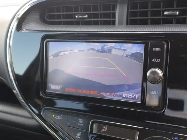 トヨタ アクア S スタイルブラック 山形県 2018(平30)年 8万km ダークブルーマイカ 衝突被害軽減システム/ワンオーナー/モデリスタ15インチアルミホイール/純正SDナビ/　　【CD DVD BT フルセグ MSV】/バックカメラ/LEDオートヘッドライト/シートヒーター/アイドリングストップ/ステアリングスイッチ/電動格納ウィンカーミラー/フォグランプ/スマートキー×2/ETC2.0