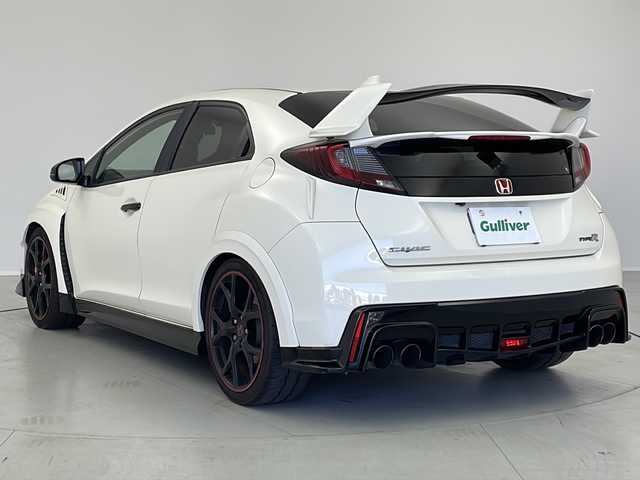 ホンダ シビック タイプR 茨城県 2016(平28)年 8.4万km チャンピオンシップホワイト 社外ナビ　フルセグTV　バックモニター　クルーズコントロール　LEDヘッドライト　純正19インチAW　純正フロアマット　前後ドライブレコーダー　ETC　
