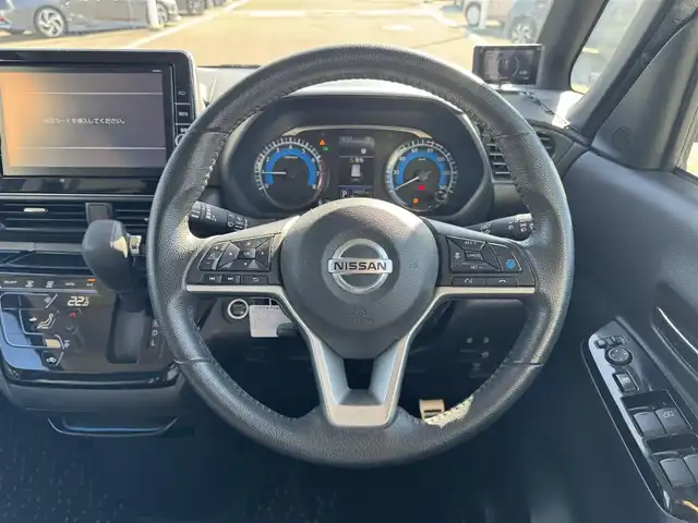 日産 ルークス HWS Gターボ プロパイロットED 愛媛県 2020(令2)年 7.5万km ブラック 登録時走行距離：74301km/メーカーオプション純正ナビ/AM/FM/フルセグTV/DVD/CD/Bluetooth/ETC/全方位カメラ/前方ドラレコ/追従クルコン/プロパイロット/衝突軽減システム/横滑り防止装置/LEDヘッドライト/エンジンスタートボタン/スマートキー/純正アルミホイール/純正フロアマット