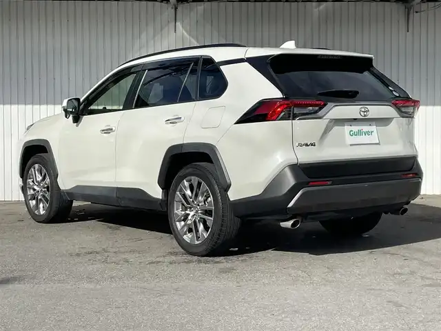 トヨタ ＲＡＶ４ G Zパッケージ 長野県 2019(令1)年 6.1万km ホワイトパールクリスタルシャイン ４WD/トヨタセーフティセンス/黒レザーシート/純正９インチメモリナビ（型式：NSZT-Y68T）/・CD/DVD/Bluetooth/フルセグTV/全方位カメラ/純正ビルトインETC2.0/デジタルインナーミラー/電動リアゲート/純正19インチAW/前方ドライブレコーダー/前後コーナーセンサー/追従型クルーズコントロール/前席シートヒーター/ステアリングヒーター/運転席パワーシート/純正フロアマット/純正ドアバイザー/LEDオートライト/プッシュスタート/スマートキー/取扱説明書/保証書