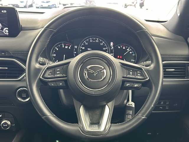 マツダ ＣＸ－５ XD エクスクルーシブモード 岐阜県 2019(平31)年 5.1万km ジェットブラックマイカ ワンオーナー/純正ナビ/（AM/FM/USB/CD/DVD再生/AUX/BT/ワンセグ）/サンルーフ/クルーズコントロール/前後コーナーセンサー/デュアルセンサーブレーキサポート/ブラインドスポットモニター/全方位カメラ/パワーバックドア/BOSEサウンドシステム/ETC/前後ドライブレコーダー/レザーシート/D+N席パワーシート/D+N席シートヒーター/D+N席エアシート/R席シートヒーター/ステアリングヒーター/純正フロアマット/純正19インチアルミホイール/オートライト/LEDヘッドライト/フォグライト/ステアリングスイッチ/プッシュスタート/スマートキー/スペアキー×1/電動パーキングブレーキ/オートホールド/電動格納ミラー/アイドリングストップ