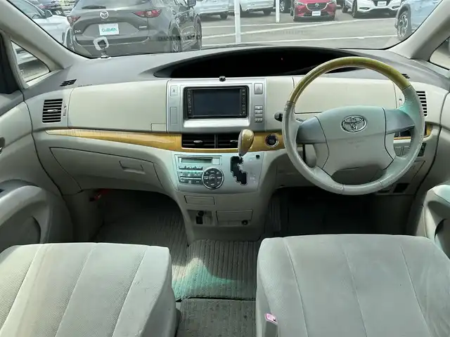 トヨタ エスティマ アエラス Gエディション 佐賀県 2007(平19)年 14.5万km ホワイトパールクリスタルシャイン