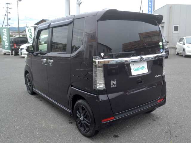 ホンダ Ｎ ＢＯＸ カスタム SSブラックSパッケージ 宮城県 2016(平28)年 11万km プレミアムベルベットパープル・パール /純正SDナビ/バックカメラ/純正フリップダウンモニター/ビルトインETC/両側パワースライドドア/前席シートヒーター/スマートキー/LEDヘッドライト/LEDフォグ/シティーブレーキアクティブシステム/シートバックテーブル/横滑り防止装置/