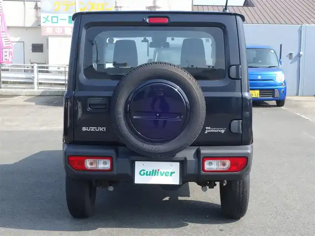 スズキ ジムニー XG 静岡県 2019(平31)年 5.6万km ブルーイッシュブラックパール3 禁煙車/スズキセーフティサポート/　・デュアルセンサーブレーキサポート/　・誤発進抑制機能/　・車線逸脱警報/　・ふらつき警報/　・先行車発進のお知らせ/　・標識認識機能/　・ハイビームアシスト/　・オートライト/ディーラーオプションKENWOOD SDナビ/　CD/DVD/BT/SD/USB/iPod／フルセグTV/ビルトインETC/純正前方ドライブレコーダー/純正キーレス/背面タイヤ/純正フロアマット／ドアバイザー/取扱説明書／保証書