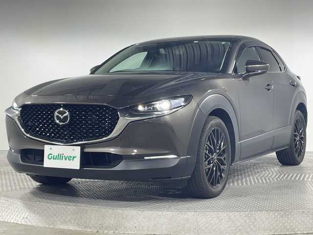 マツダ ＣＸ－３０ XD Lパッケージ 神奈川県 2020(令2)年 4.2万km チタニウムフラッシュマイカ マツダコネクト8.8型SDナビゲーション/CD DVD/フルセグ　Bluetooth　SD　HDMI/BOSEサウンドシステム/ i-ACTIVSENSE/360度セーフティパッケージ/360度ビューカメラ/ドライバーモニタリング/スマートブレーキサポート/AT誤発進抑制制御/レーダークルーズコントロール/前後パーキングセンサー/車線逸脱警報システム/レーンキープアシスト/ブラインドスポットモニタリング/接近車両検知/クルージングトラフィックサポート/パワーバックドア/革巻きステアリング/パドルシフト/ステアリングヒーター/レザーシート/運転席パワーシート/前席シートヒーター/プッシュスタート/前方ドライブレコーダー/アイドリングストップ/スマートキー/アダブティブLEDヘッドランプ/社外18インチアルミホイール/純正エンジンスターター