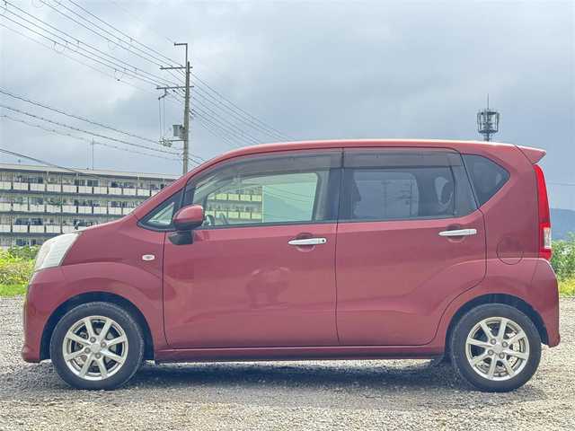 ダイハツ ムーヴ X SAⅡ 長崎県 2015(平27)年 6.7万km 赤 社外ナビ/バックカメラ/フルセグTV/Bluetooth接続可/DVD再生可/ステアリングリモコン/ETC/リアパーキングセンサー/純正14インチAW
