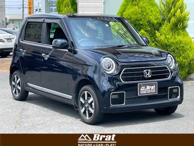 ホンダ Ｎ ＯＮＥ プレミアム 秋田県 2021(令3)年 1.2万km ミッドナイトブルービームM 社外ナビ/BT/ワンセグ/CD/純正フロアマット/ドラレコ/プッシュスタート/オートライト/スタッドレスタイヤ積み込み