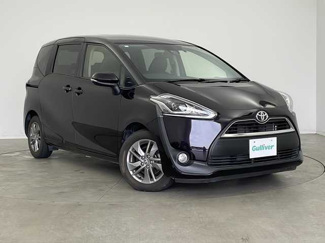 トヨタ シエンタ G クエロ 新潟県 2018(平30)年 2.1万km クールボルドーガラスフレーク 純正SDナビ/バックカメラ/フルセグテレビ/アイドリングストップ/プッシュスタート/両側パワースライドドア/純正ビルトインETC/ステアリングスイッチ/ハーフレザーシート/LEDヘッドライト/本革巻きステアリング