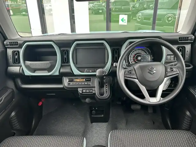 スズキ ハスラー HYBRID G 道南・函館 2024(令6)年 0.8万km オフブルーメタリック/ソフトベージュメタリック /デュアルカメラブレーキサポート//レーダークルーズコントロール//前席シートヒーター//LEDヘッドライト//ヒルディセントコントロール//レーンキープアシスト//横滑り防止//アイドリングストップ//プッシュスタート//スマートキー