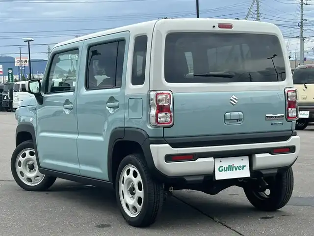 スズキ ハスラー HYBRID G 道南・函館 2024(令6)年 0.8万km オフブルーメタリック/ソフトベージュメタリック /デュアルカメラブレーキサポート//レーダークルーズコントロール//前席シートヒーター//LEDヘッドライト//ヒルディセントコントロール//レーンキープアシスト//横滑り防止//アイドリングストップ//プッシュスタート//スマートキー