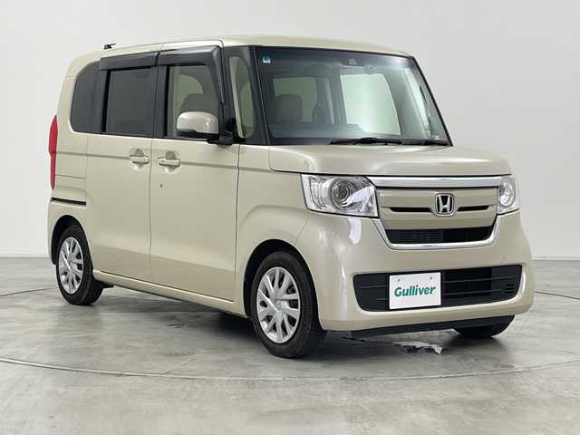 ホンダ Ｎ ＢＯＸ G L ターボ ホンダセンシング 群馬県 2020(令2)年 3万km プレミアムアイボリーパールⅡ 純正８型ナビ　バックカメラ　衝突被害軽減ブレーキ　両側電動スライドドア　アダプティブクルーズコントロール　シートヒーター　レーンキープアシスト　純正ビルトインＥＴＣ　ＬＥＤ　オートライト　禁煙車