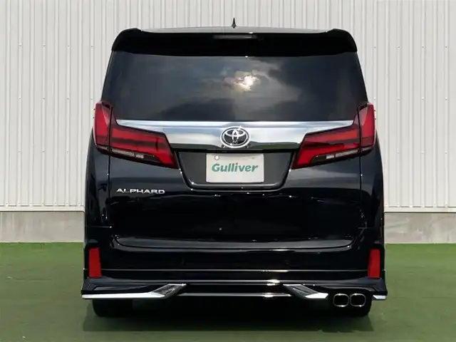 トヨタ アルファード S Cパッケージ 香川県 2020(令2)年 5.6万km ブラック 登録時走行距離：55455km/モデリスタエアロ/メーカー純正ナビ/　CD DVD BT フルセグTV/純正フリップダウンモニター（V12T-R68C）/バックカメラ/両側パワースライドドア/パワーバックドア/プリクラッシュセーフティシステム/レーンキープアシスト/レーダークルーズコントロール/クリアランスソナー/ブラインドスポットモニター/オートハイビーム/LEDヘッドライト/オートライト/フォグランプ/ブラックレザーシート/シートベンチレーション/オットマン/ロールサンシェード/前後ドライブレコーダー/ビルトインETC/デジタルインナーミラー/AC100V充電/木目革巻きコンビステアリング/ステアリングスイッチ/プッシュスタート/スマートキー