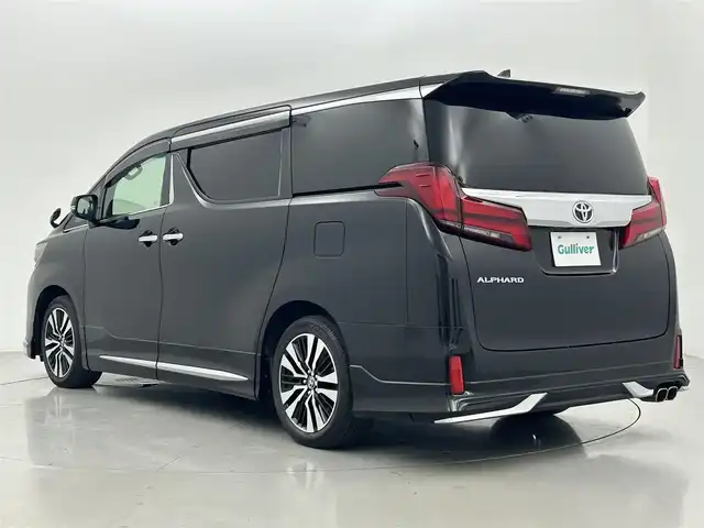 トヨタ アルファード S Cパッケージ 熊本県 2020(令2)年 5.6万km ブラック 禁煙車/モデリスタエアロ/メーカー純正9インチナビ/　CD DVD BT フルセグTV/純正フリップダウンモニター（V12T-R68C）/バックカメラ/社外前後ドライブレコーダー（T2ーD205W）/ビルトインETC/両側パワースライドドア/パワーバックドア/プリクラッシュセーフティシステム/レーンキープアシスト/レーダークルーズコントロール/前後クリアランスソナー/ブラインドスポットモニター/前席シートヒーター/ステアリングヒーター/前席エアーシート/前席パワーシート/メモリシート/オットマン/オートハイビーム/ロールサンシェード/デジタルインナーミラー/純正フロアマット/純正１８インチAW/オートライト/オートマチックハイビーム/LEDヘッドライト/フォグランプ/スマートキー/プッシュスタート/ステアリングスイッチ/プッシュスタート/スマートキー