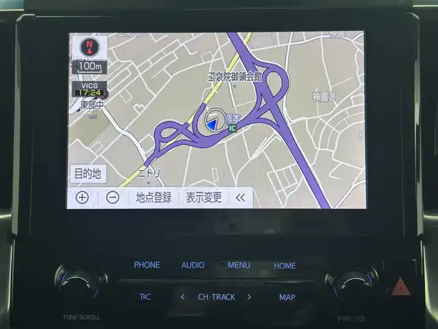 トヨタ アルファード S Cパッケージ 熊本県 2020(令2)年 5.6万km ブラック 禁煙車/モデリスタエアロ/メーカー純正9インチナビ/　CD DVD BT フルセグTV/純正フリップダウンモニター（V12T-R68C）/バックカメラ/社外前後ドライブレコーダー（T2ーD205W）/ビルトインETC/両側パワースライドドア/パワーバックドア/プリクラッシュセーフティシステム/レーンキープアシスト/レーダークルーズコントロール/前後クリアランスソナー/ブラインドスポットモニター/前席シートヒーター/ステアリングヒーター/前席エアーシート/前席パワーシート/メモリシート/オットマン/オートハイビーム/ロールサンシェード/デジタルインナーミラー/純正フロアマット/純正１８インチAW/オートライト/オートマチックハイビーム/LEDヘッドライト/フォグランプ/スマートキー/プッシュスタート/ステアリングスイッチ/プッシュスタート/スマートキー