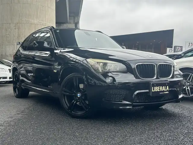 ＢＭＷ Ｘ１ sDrive 18i Mスポーツパッケージ 宮城県 2011(平23)年 8.4万km サファイアブラックP iDriveナビゲーションシステム/コンフォートアクセス/社外19インチAW/ルーフレール/ステアリングスイッチ/ETC車載器