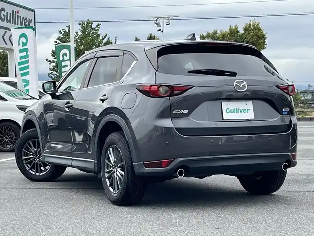 マツダ ＣＸ－５ XD 奈良県 2018(平30)年 4.4万km マシーングレープレミアムM 純正ナビ/（フルセグ/BT/CD/DVD）/レーダークルーズコントロール/バックカメラ/ブラインドスポットモニター/衝突軽減システム/前後コーナーセンサー/レーンキープアシスト/オートライト/LEDヘッドライト/ETC2.0/純正17インチAW/取り扱い説明書/スペアキーX1