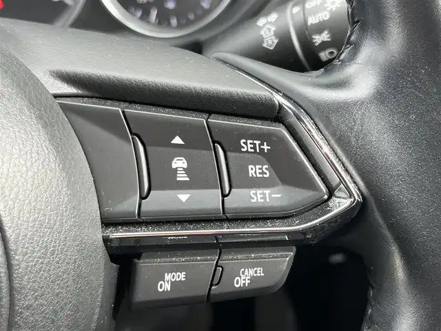 マツダ ＣＸ－５ XD 奈良県 2018(平30)年 4.4万km マシーングレープレミアムM 純正ナビ/（フルセグ/BT/CD/DVD）/レーダークルーズコントロール/バックカメラ/ブラインドスポットモニター/衝突軽減システム/前後コーナーセンサー/レーンキープアシスト/オートライト/LEDヘッドライト/ETC2.0/純正17インチAW/取り扱い説明書/スペアキーX1