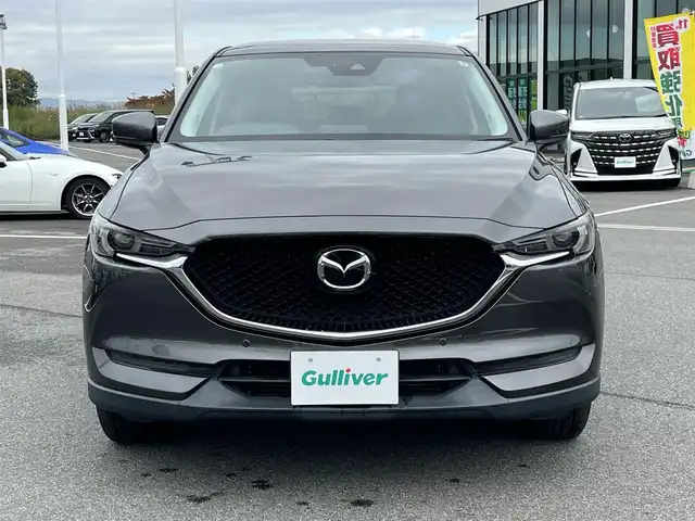 マツダ ＣＸ－５ XD 奈良県 2018(平30)年 4.4万km マシーングレープレミアムM 純正ナビ/（フルセグ/BT/CD/DVD）/レーダークルーズコントロール/バックカメラ/ブラインドスポットモニター/衝突軽減システム/前後コーナーセンサー/レーンキープアシスト/オートライト/LEDヘッドライト/ETC2.0/純正17インチAW/取り扱い説明書/スペアキーX1